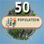 City population: 50!