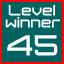 level 45 winner!