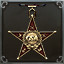 The Confederate Officer Star
