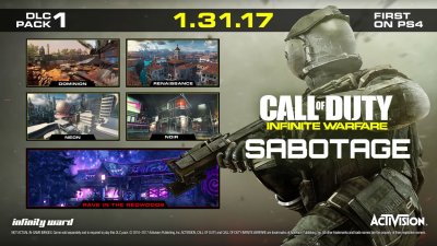 Анонс первого DLC Sabotage для Call of Duty: Infinite Warfare