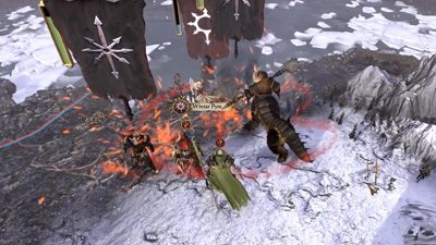 Геймплей Total War: WARHAMMER за Воинов Хаоса