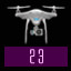 Use holodrones 23 times.