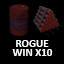 10 Rogue wins
