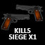 1st kill Siege