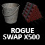 Change rogue object 500 times