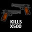 500 kills