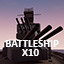 Play battleship level 10 times