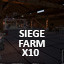Play farm Siege level 10 time