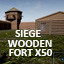 Play wooden fort Siege  level 50 times