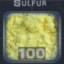 Crafting resources: Sulfur