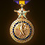 Медаль «За выдающуюся службу» ВМС с двумя золотыми звездами