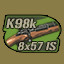 8x57 K98k Bolt Action Rifle