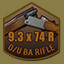 9.3x74R O/U Break Action Rifle (Standard)