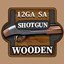 Maisto 12 GA Semi-Automatic Shotgun (Wood)