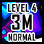 Level 4 - Normal - 3 Million Points