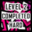 Level 2 - Hard - Level Completed