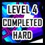 Level 4 - Hard - Level Completed