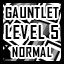 Gauntlet - Normal - Level 5 Completed