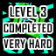 Level 3 - Very Hard - Level Completed