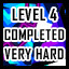 Level 4 - Very Hard - Level Completed