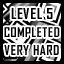 Level 5 - Very Hard - Level Completed