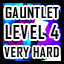 Gauntlet - Very Hard - Level 4 Completed