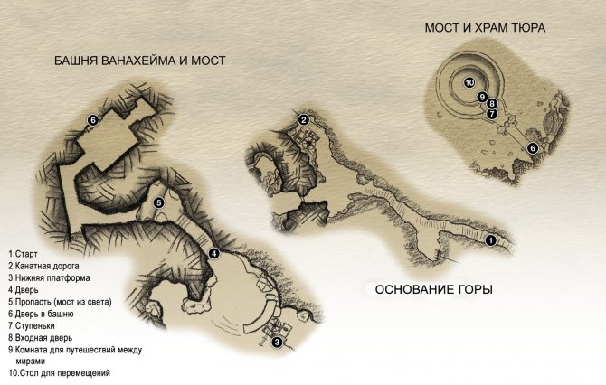 Прохождение God of War – Глава 3: Другой мир (карта Башни Ванахейма)