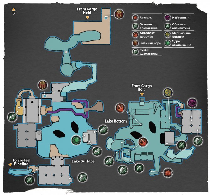 Прохождение Darksiders III – Чревоугодие (карта Забытого Озера)