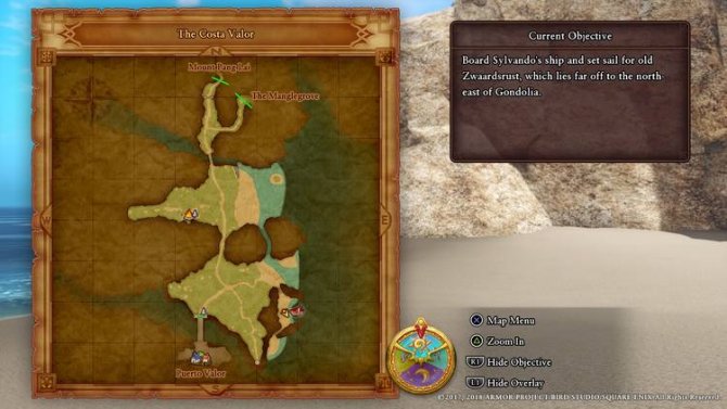 Прохождение Dragon Quest XI – Исследование (Часть 1)