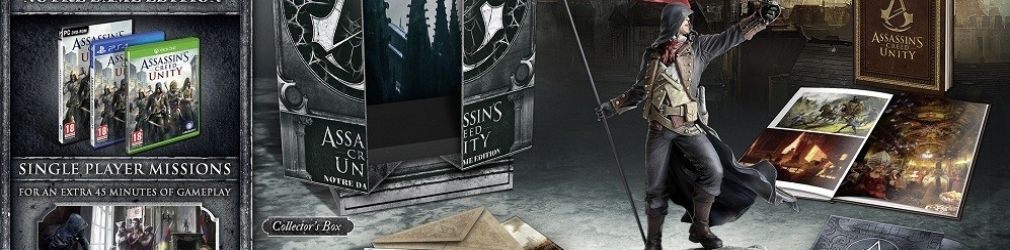Распаковка коллекционных изданий Assassins Creed: Unity