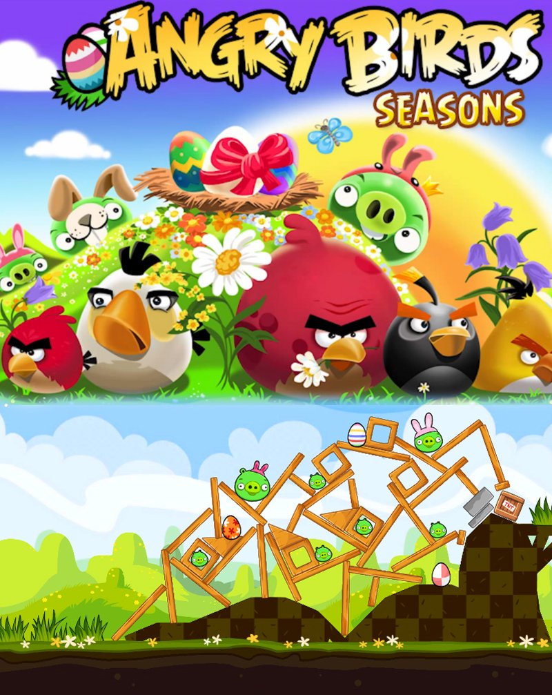 Игры, похожие на Angry Birds Seasons. Список аналогичных игр. Рекомендации.