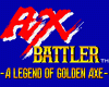 Ax Battler: A Legend of Golden Axe