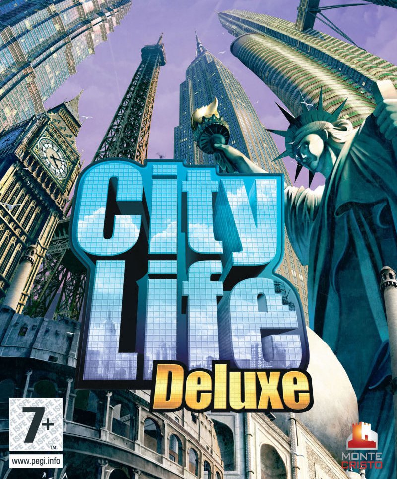 Life edition. City Life: город без границ. Город Делюкс. City Life Deluxe Акелла. City Life Deluxe обложка.