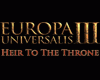 Europa Universalis III: Heir to the Throne