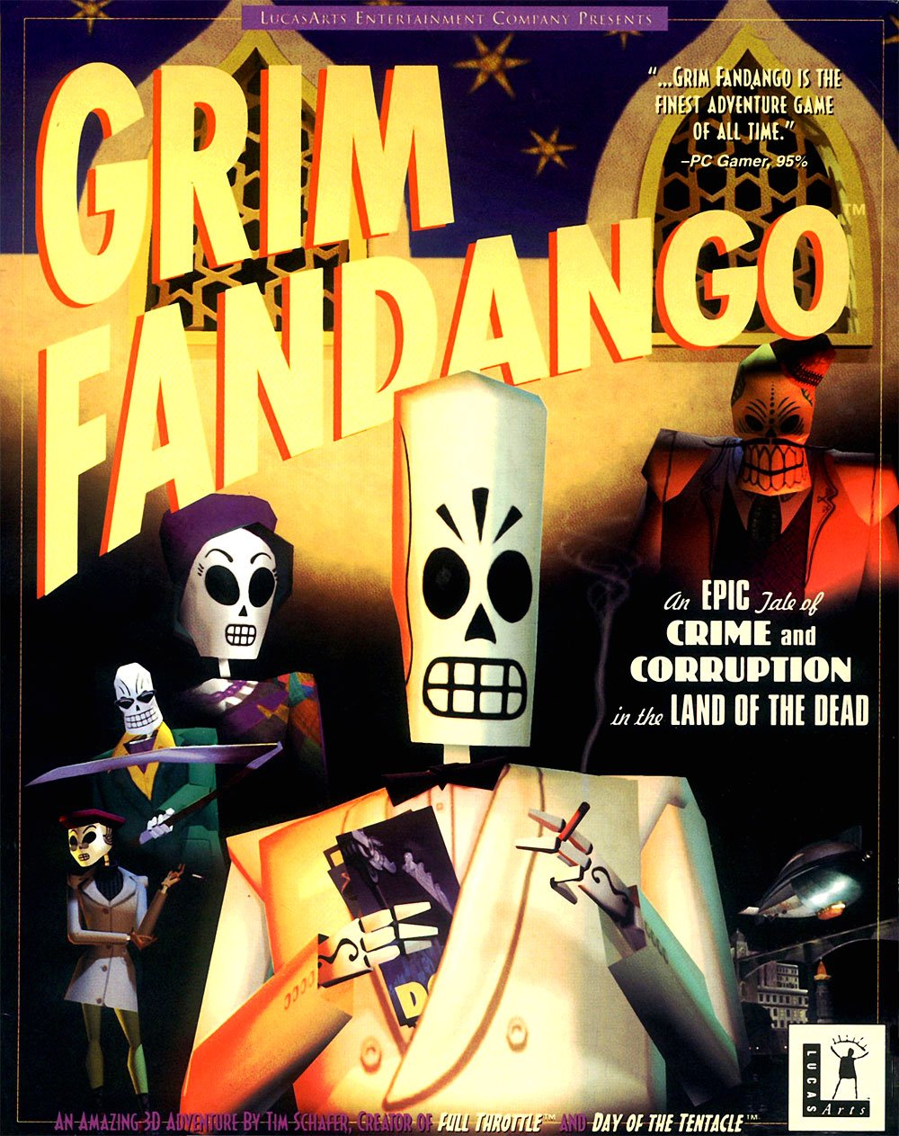 Grim Fandango - дата выхода, отзывы