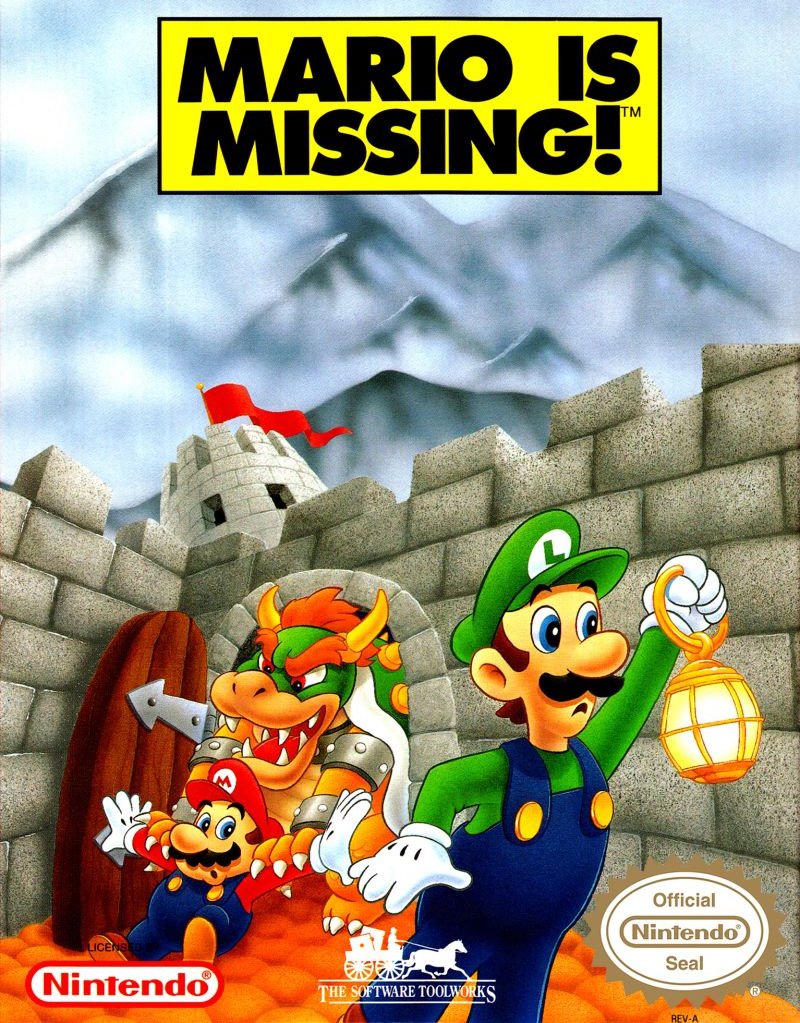 Подробная информация об игре Mario is Missing!. 