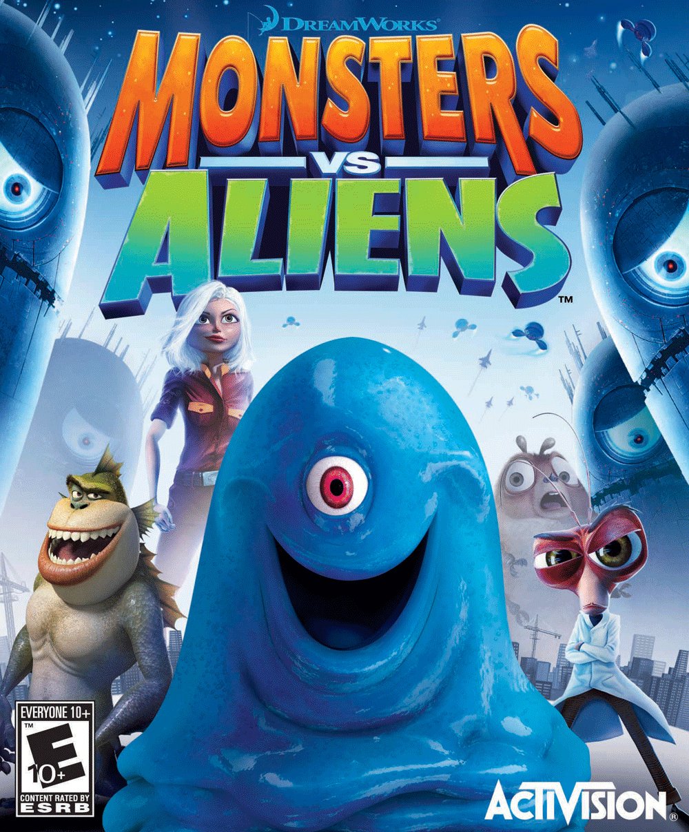 Игры, похожие на Monsters vs. Aliens (Монстры против пришельцев). Список  аналогичных игр. Рекомендации.