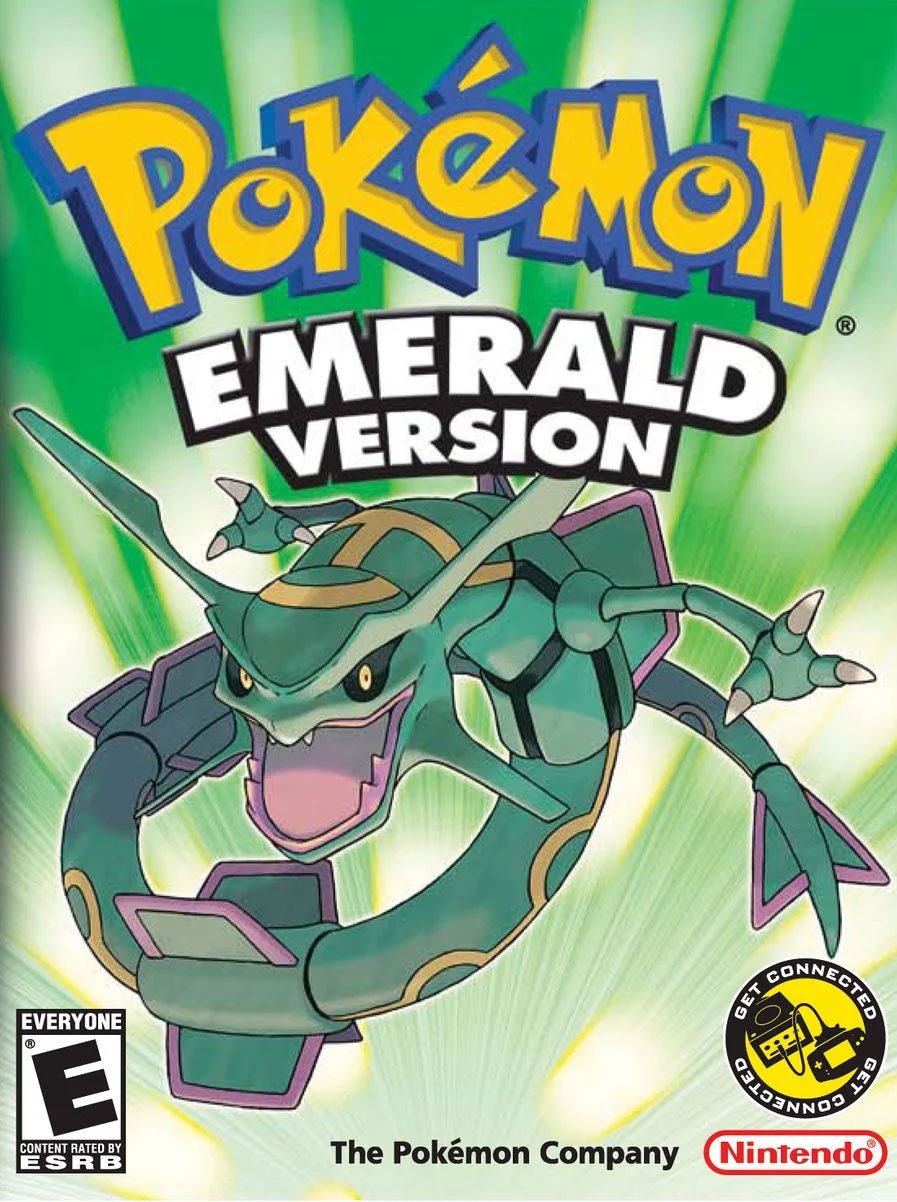 Подробная информация об игре Pokemon Emerald Version. 