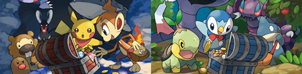 Pokemon Mystery Dungeon: Explorers of Time and Explorers of Darkness