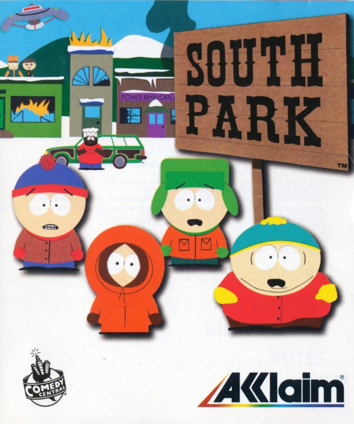 Игра Южный парк PS 1. Южный парк n64. South Park обложка. South Park ps1.