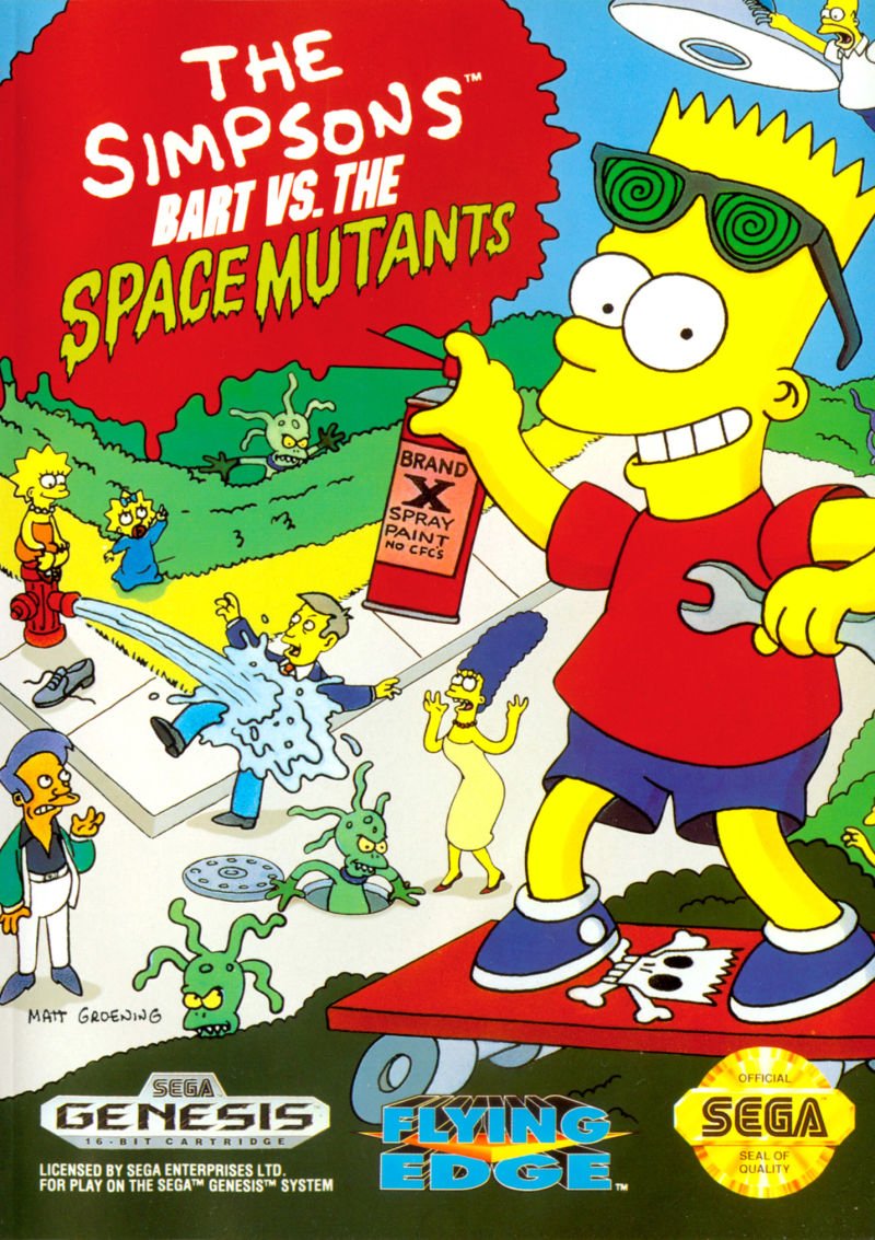 The Simpsons: Bart vs. the Space Mutants - дата выхода, отзывы