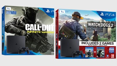 Анонс комплектов PS4 с Watch_Dogs 2 и Call of Duty: Infinite Warfare