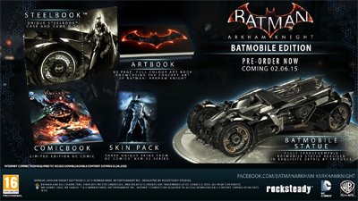Batman: Arkham Knight Batmobile Edition отменен
