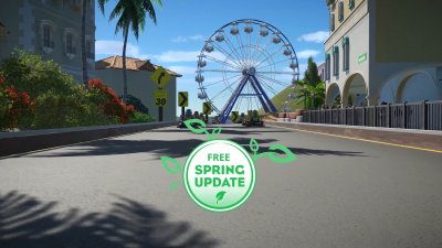 Бесплатное весеннее обновление Planet Coaster уже доступно
