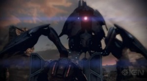 Битва с огромным Жнецом в Mass Effect 3