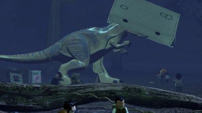 Динозавры бывают разные в LEGO Jurassic World
