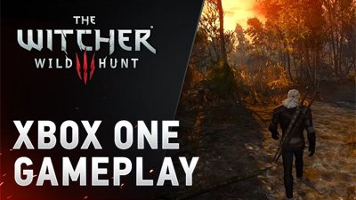 Геймплей The Witcher 3: Wild Hunt с Xbox One