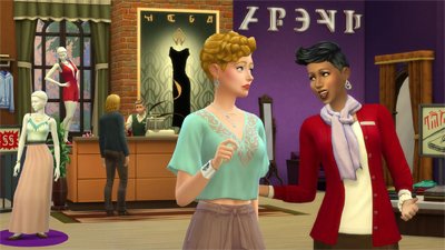 «На работу» - первое дополнение к The Sims 4