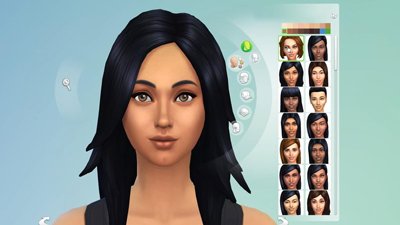 Редактор создания персонажа The Sims 4