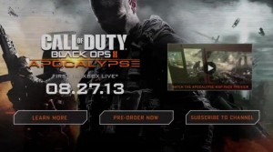 Релизный трейлер Apocalypse DLC для Black Ops II